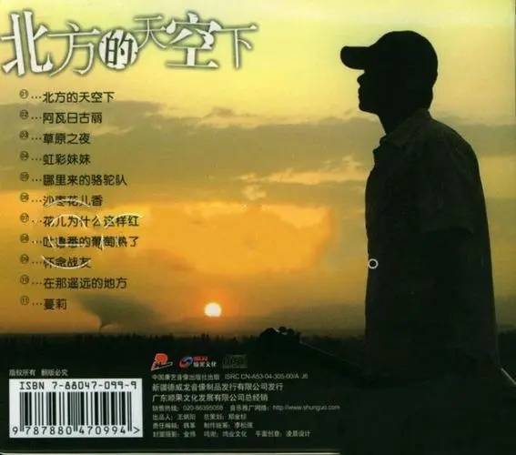 北方的天空下 封面